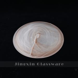 Sentrifugal Amber Alabaster Swirl Glass Lampeskjermer