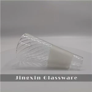 Borosilikatglass lampeskjerm
