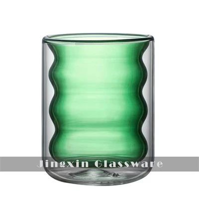 Kaffekopper Glass Dobbel Vegg